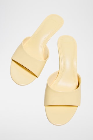 Sandalias de tacón - Crudo