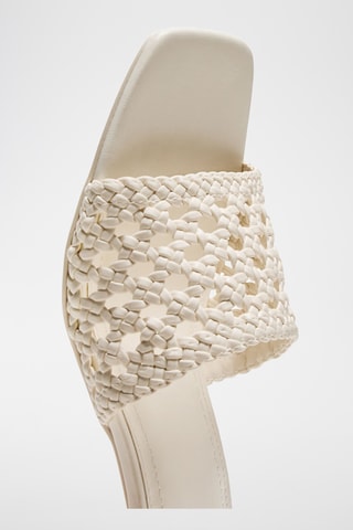 Sandalias de tacón - Blanco