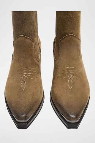 Botas de nobuk - Camel