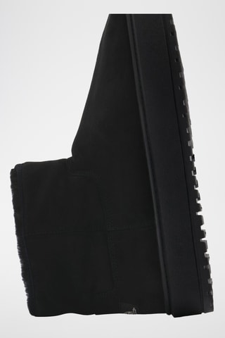 Botas forradas con plataforma - Negro