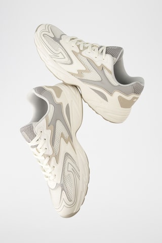 Zapatillas - Blanco y gris