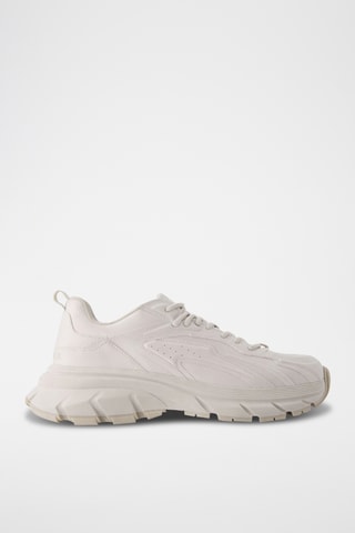 Zapatillas con plataforma - Gris claro