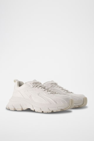 Zapatillas con plataforma - Gris claro