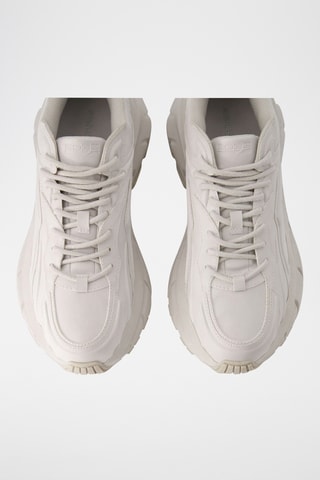 Zapatillas con plataforma - Gris claro