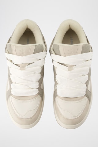 Zapatillas - Blanco y gris oscuro