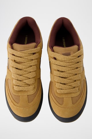 Zapatillas de nobuk - Marrón