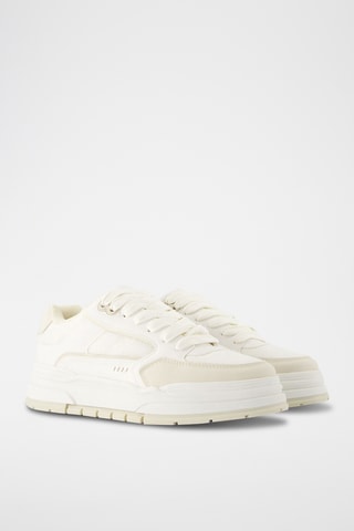 Zapatillas con plataforma - Blanco
