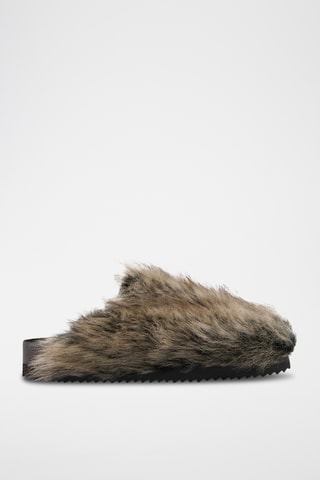 Sandalias forradas - Marrón