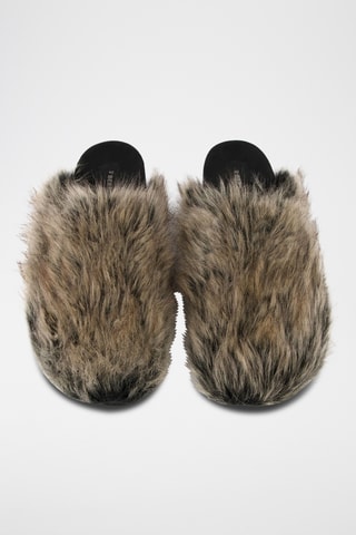 Sandalias forradas - Marrón