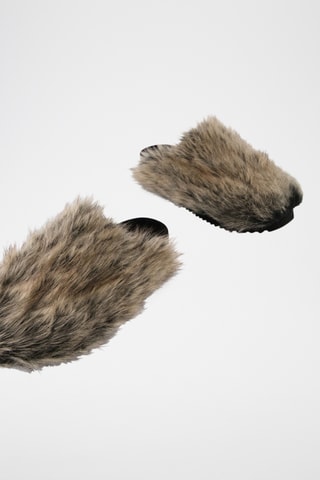 Sandalias forradas - Marrón