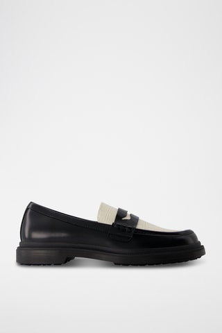 Mocasines - Negro y blanco