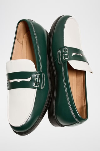 Mocasines - Verde esmeralda