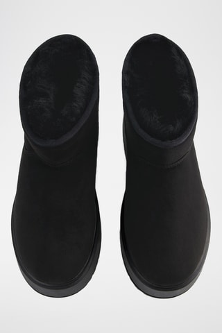 Botines forrados - Negro