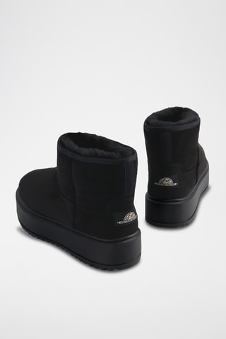 Botines forrados - Negro