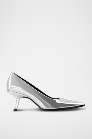 Zapatos de tacón - Plateado