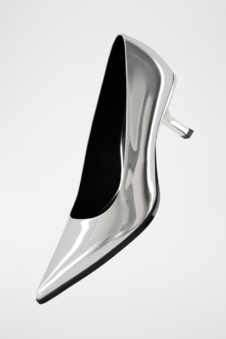 Zapatos de tacón - Plateado