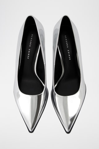 Zapatos de tacón - Plateado