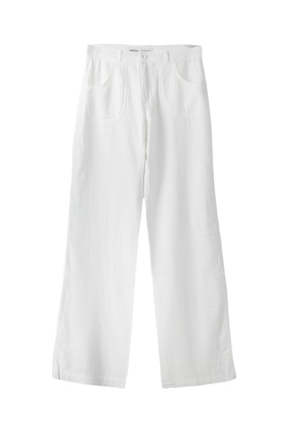 Pantalón de lino - Crudo