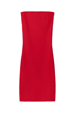 Vestido bustier - Rojo