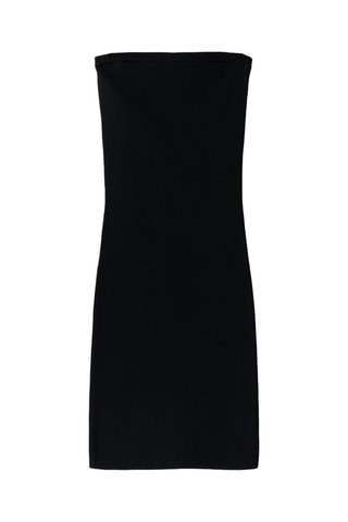 Vestido bustier - Negro