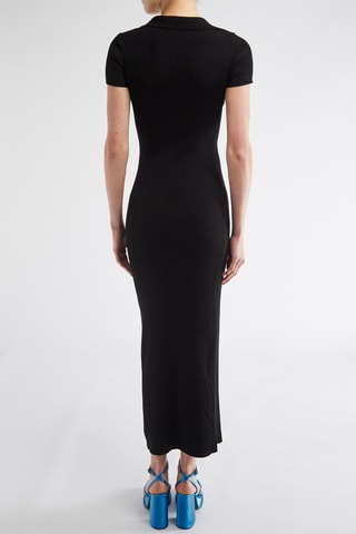 Vestido polo - Negro