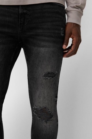 Vaquero skinny fit - Negro