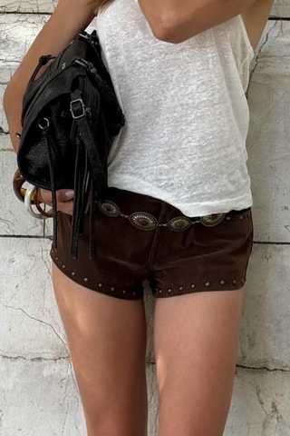 Short - Marrón oscuro