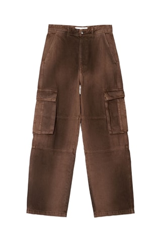 Vaquero baggy - Marrón