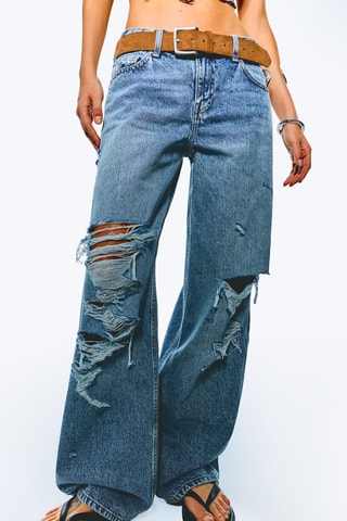 Vaquero boyfriend - Azul claro