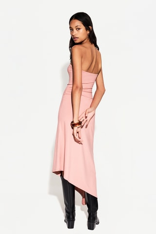 Vestido bustier - Rosa