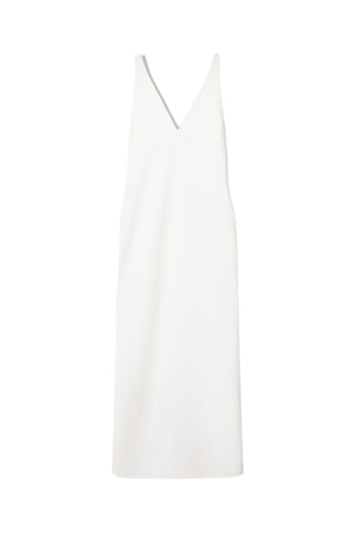 Vestido recto - Crudo