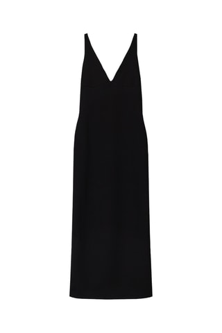 Vestido recto - Negro