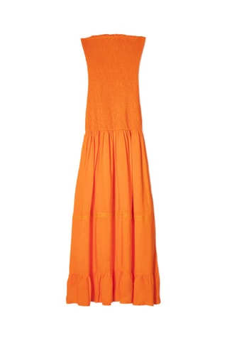 Vestido bustier - Naranja