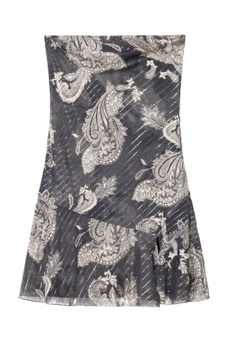 Vestido bustier - Negro