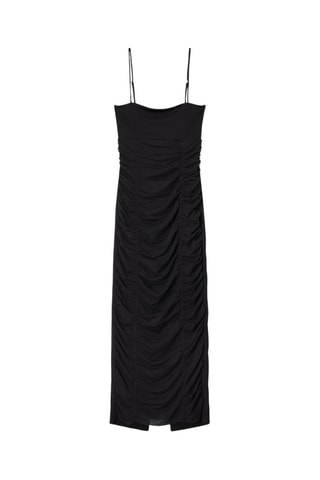 Vestido midi - Negro