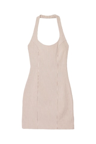 Vestido recto - Marrón claro