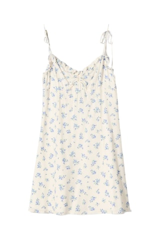 Vestido recto - Blanco