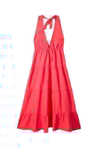 Vestido avolantado - Rojo