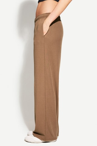 Pantalón recto - Marrón