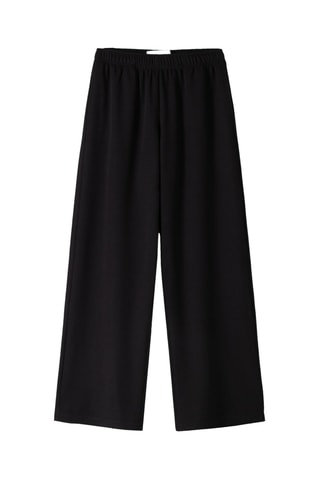 Pantalón recto - Negro