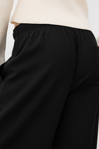 Pantalón recto - Negro