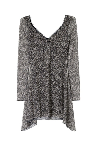 Vestido trapecio - Azul oscuro