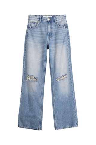 Vaquero wide leg - Azul petróleo