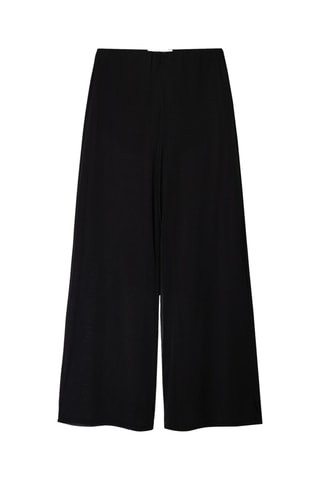 Pantalón wide leg - Negro