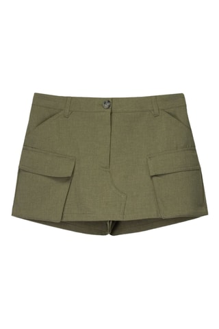 Falda pantalón - Caqui