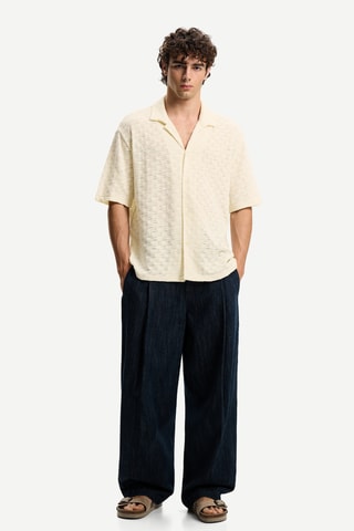 Camisa relaxed - Crudo