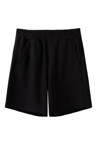Short wide leg - Negro