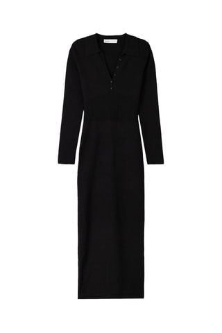 Vestido polo - Negro