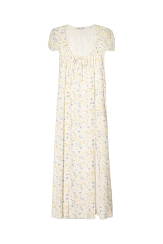 Vestido recto - Crudo