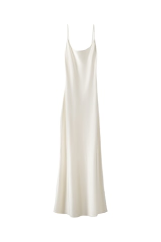 Vestido midi - Blanco